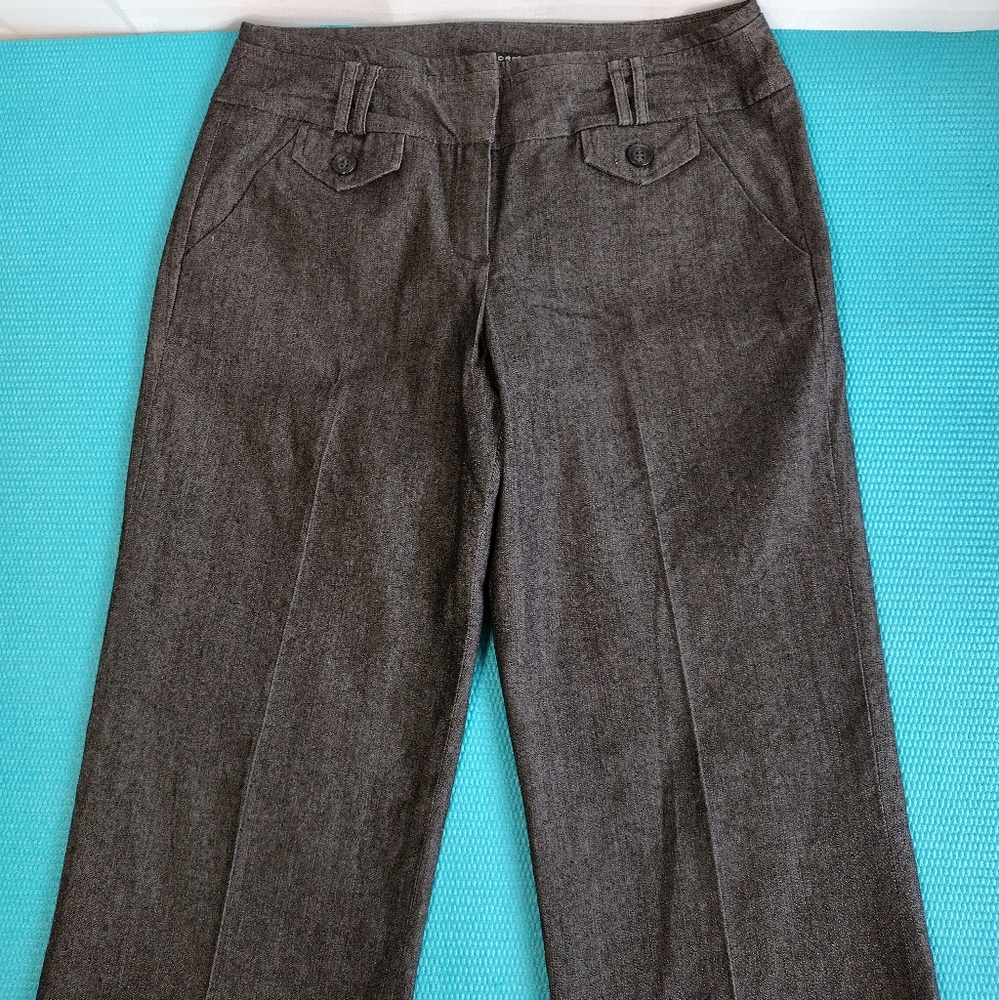Sandro Petite Women's Low Rise Straight Dress Pants Size 8P - Picture 7 of 10
